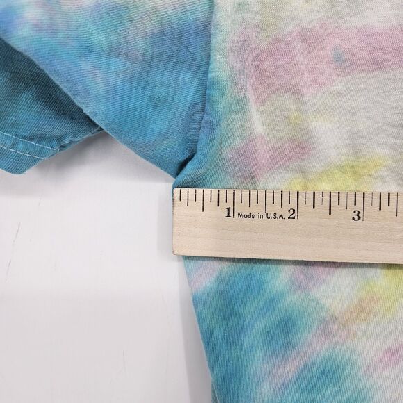 Buc-ees Shirt Mens XL Tie Dye Bucees Gas Station Short Sleeve Colorful Easter - Picture 7 of 10